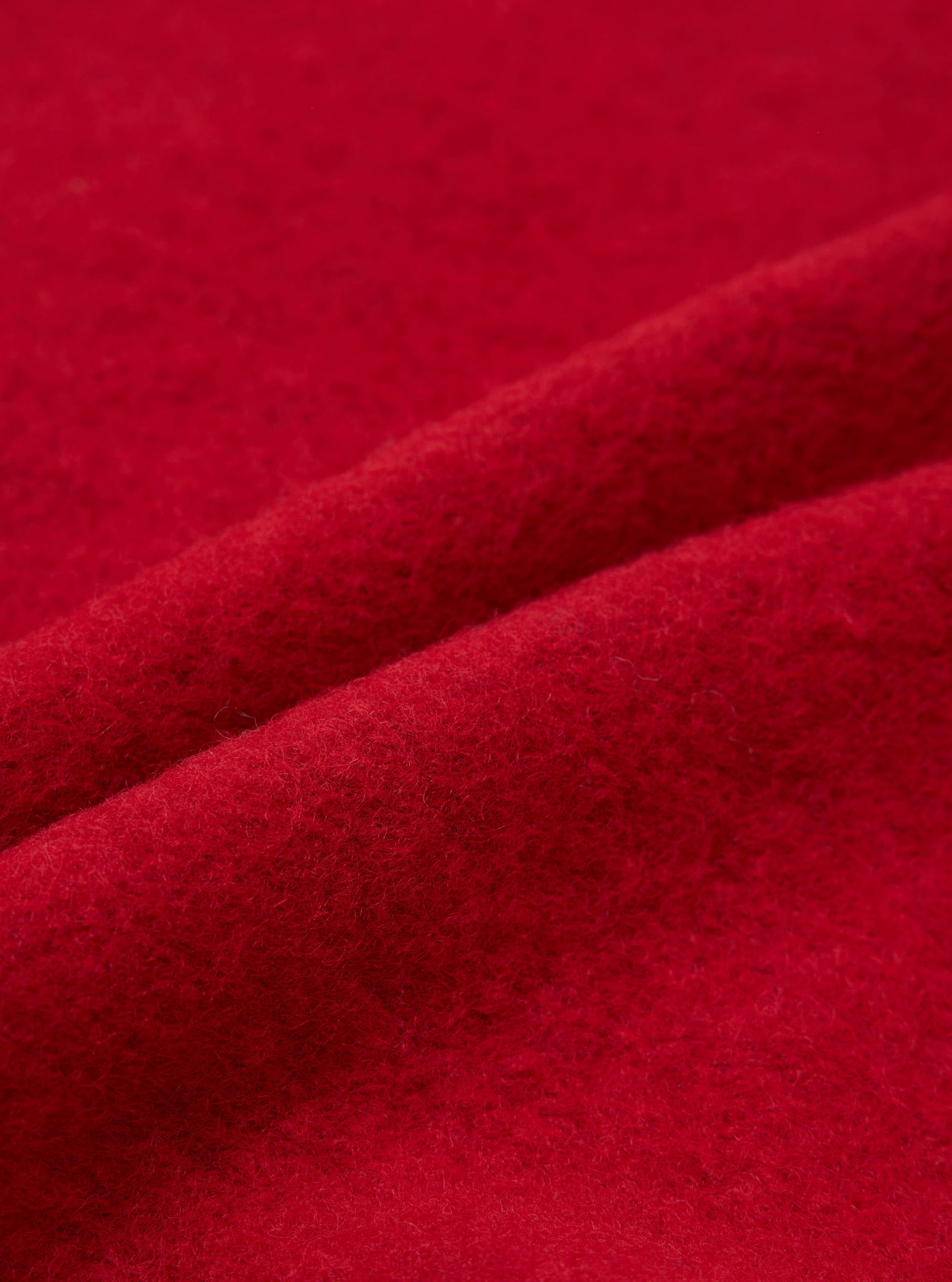 Scarlet Wool Fleece Uniform Jacket