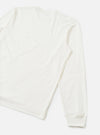 Ecru Single Jersey L/S Core Pocket Tee