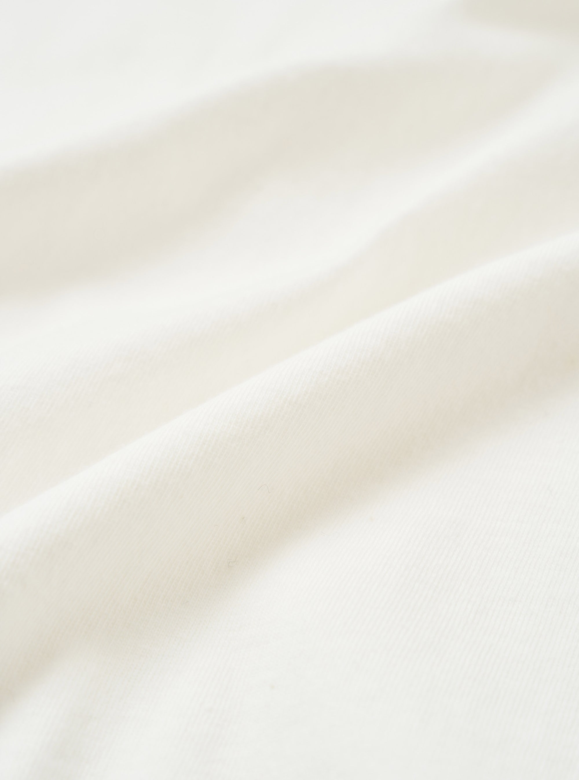 Ecru Single Jersey L/S Core Pocket Tee