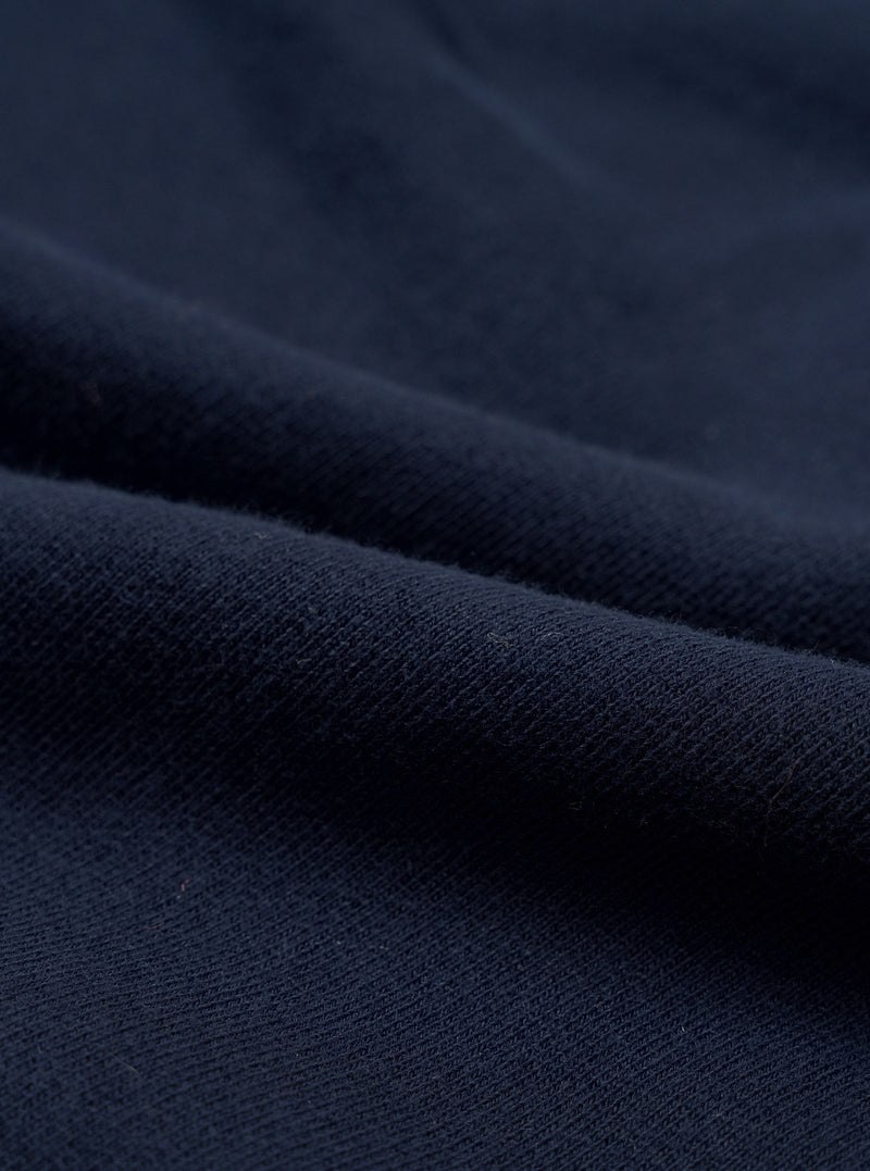 Navy Brush Back Sweat Core Sweatshirt