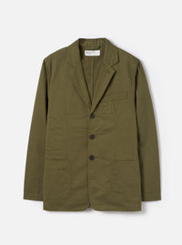 Light Olive Twill London Jacket