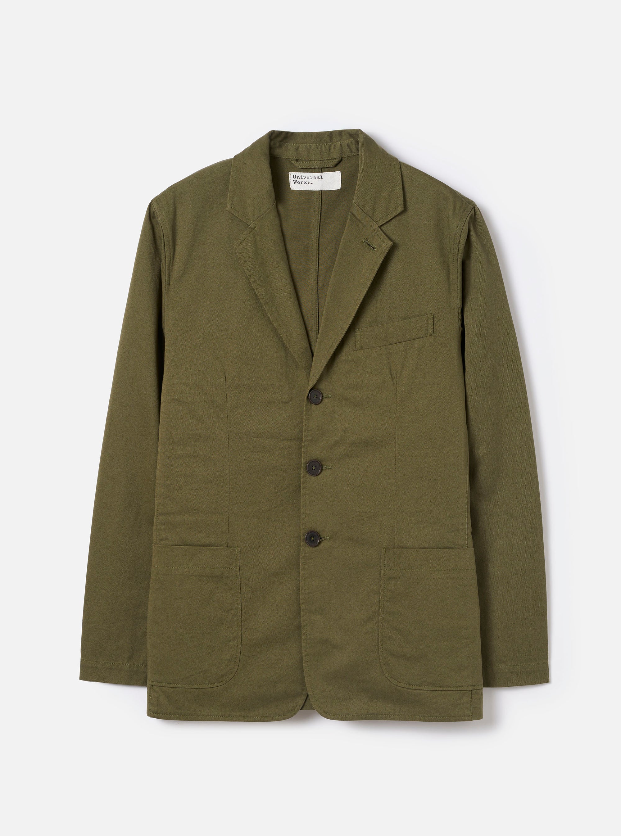 Light Olive Twill London Jacket