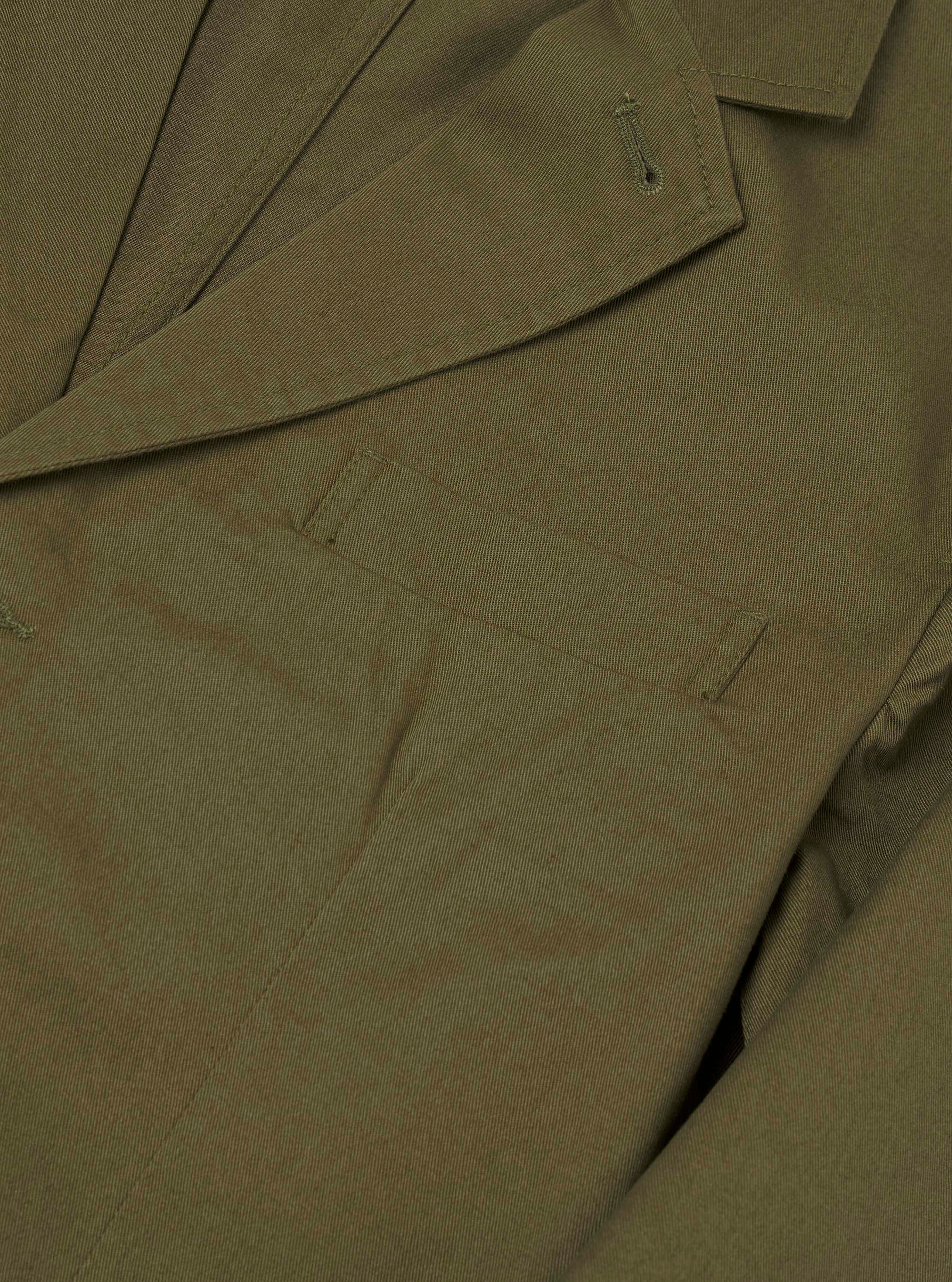 Light Olive Twill London Jacket