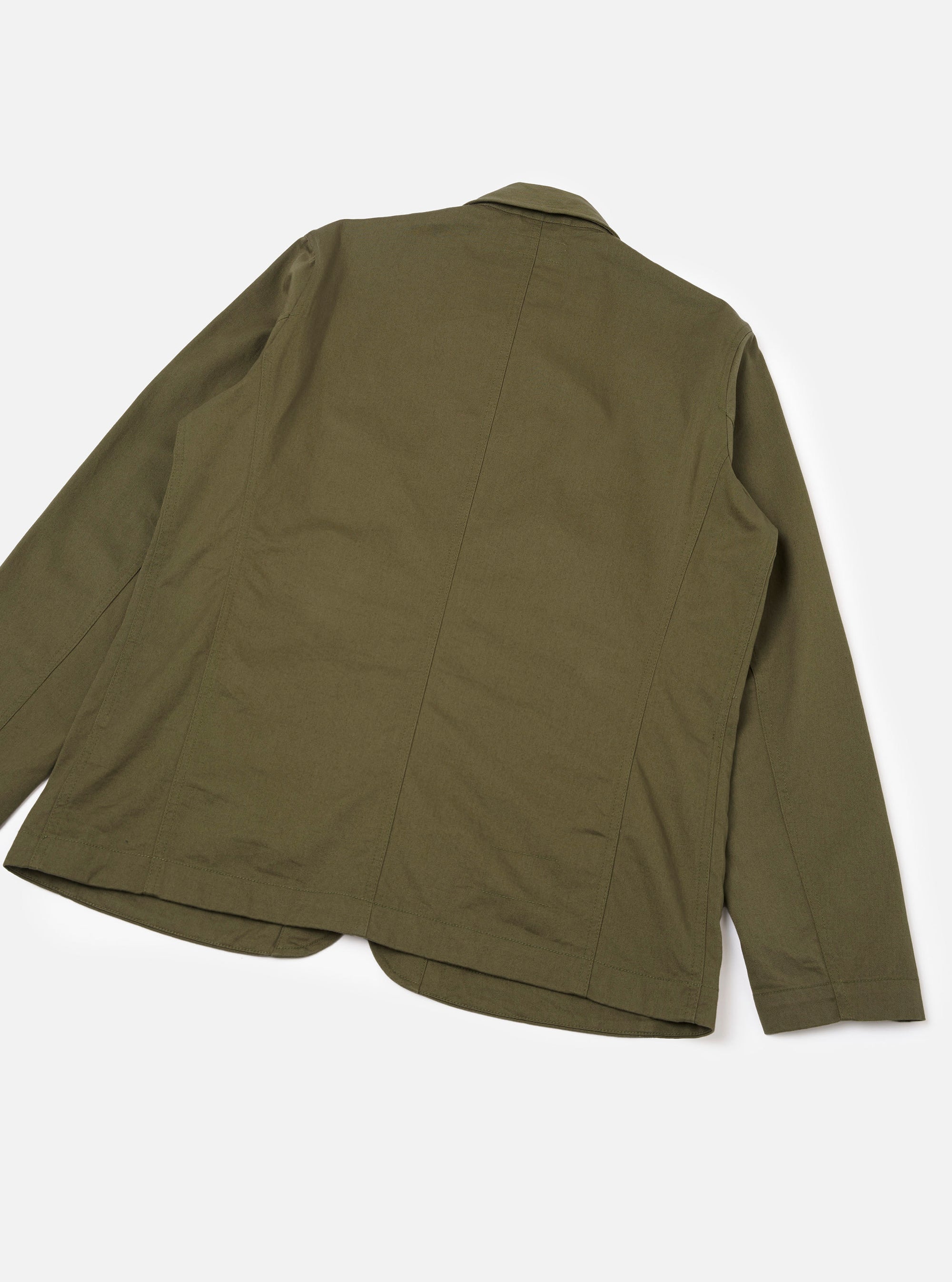 Light Olive Twill Bakers Chore Jacket
