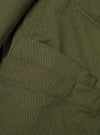 Olive Green Twill Bakers Jacket
