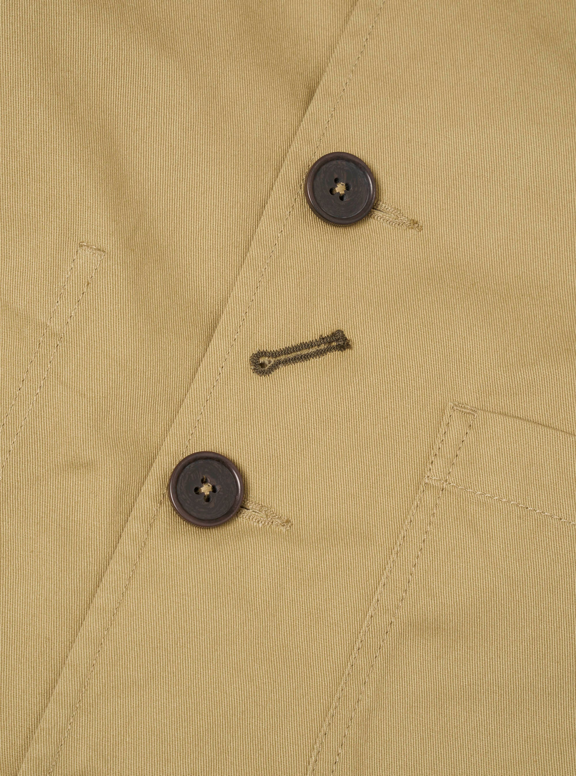 Sand Twill Bakers Chore Jacket