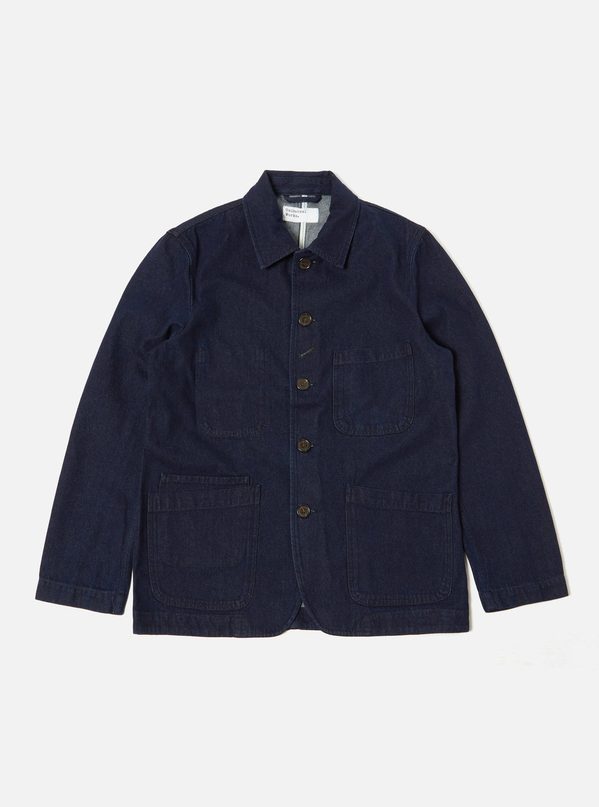 Indigo 11oz Denim Bakers Chore Jacket