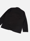 Black Twill Three Button Jacket