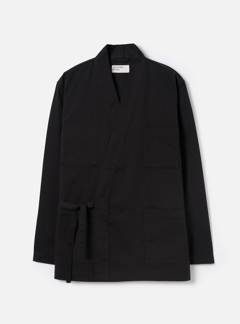 Black Twill Kyoto Work Jacket