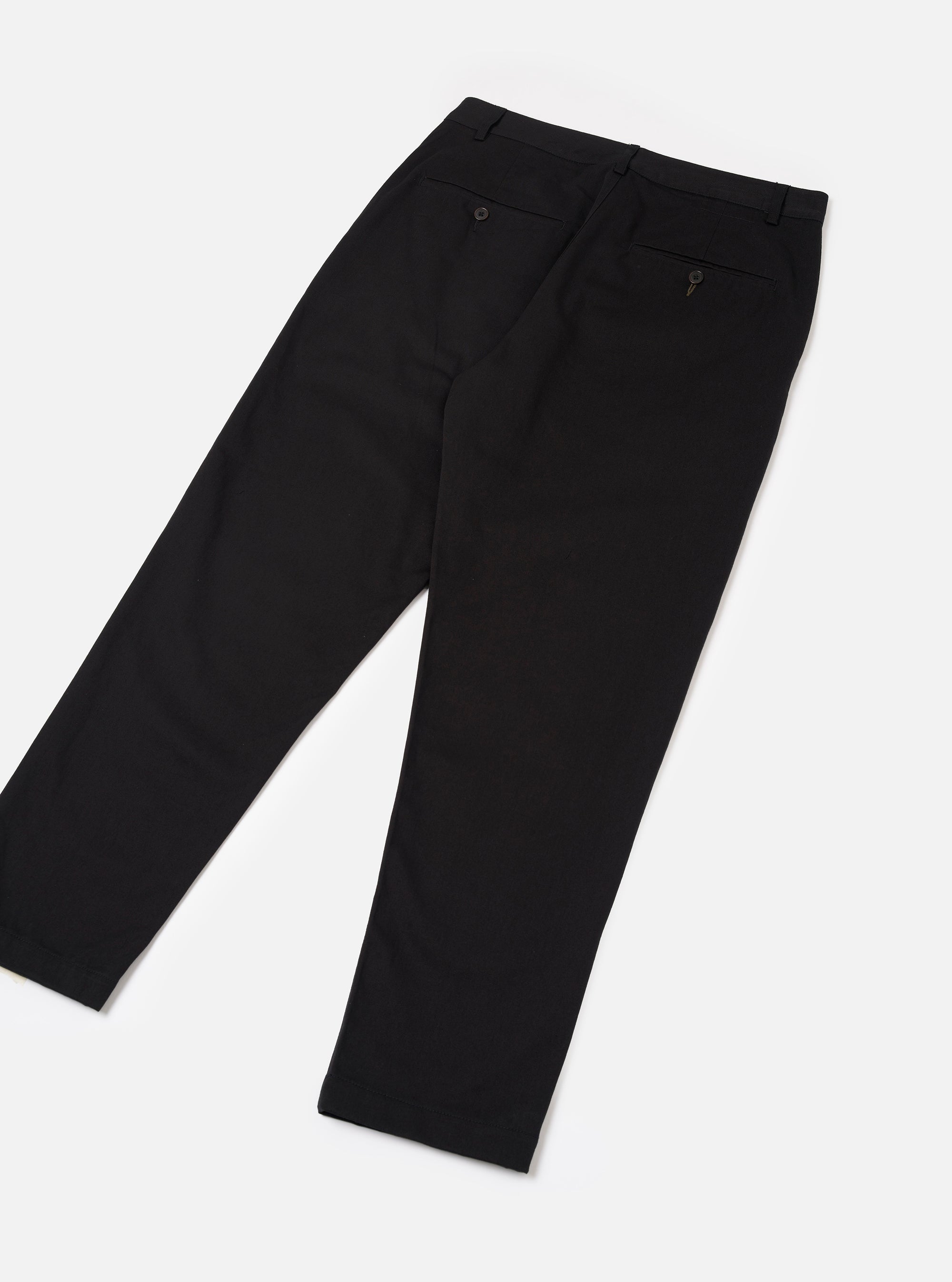 Black Twill Military Chino