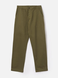Light Olive Twill Military Chino