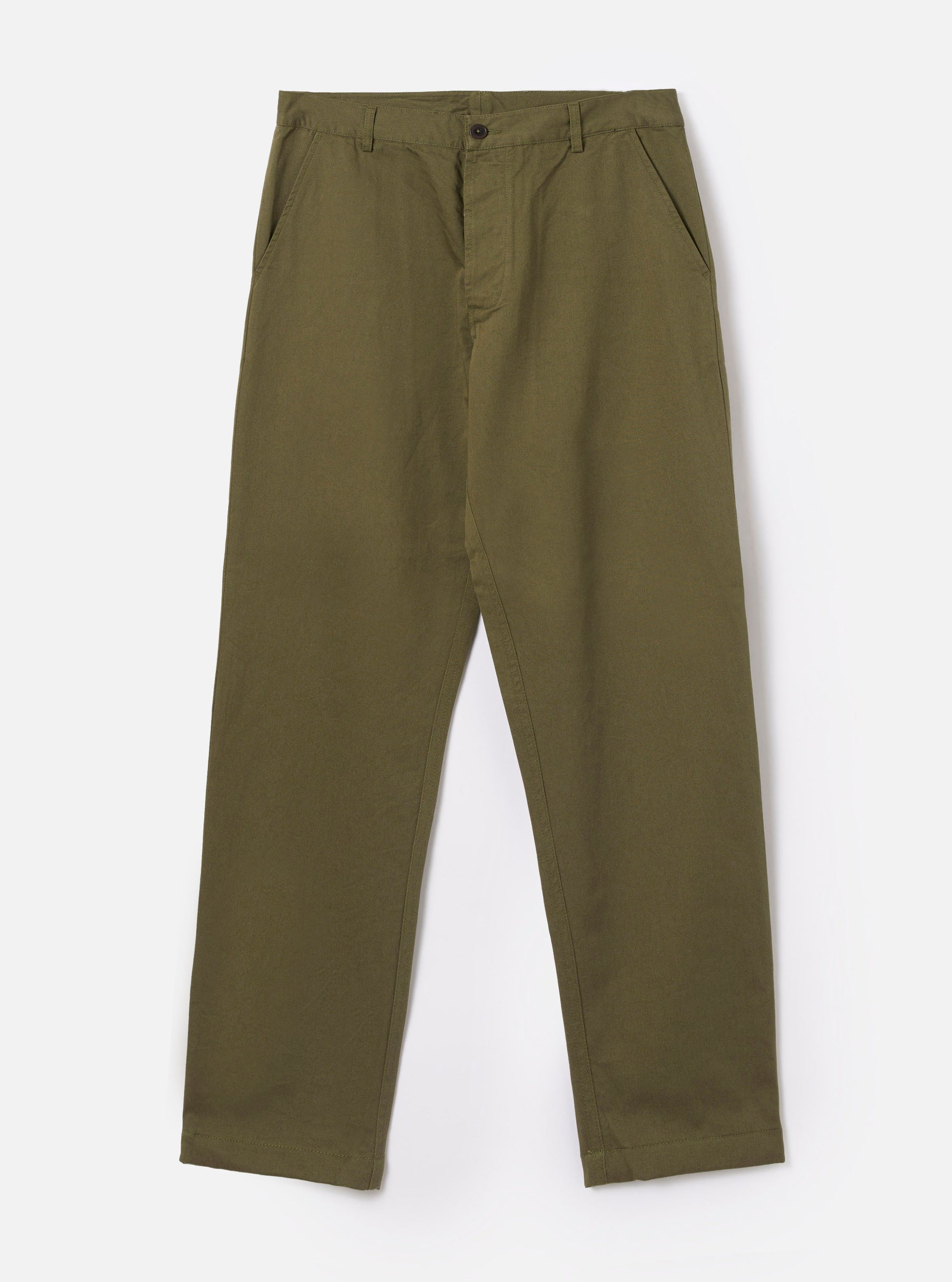 Light Olive Twill Military Chino