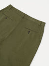 Olive Green Twill Military Chino
