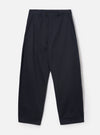 Navy Twill Curved Pant