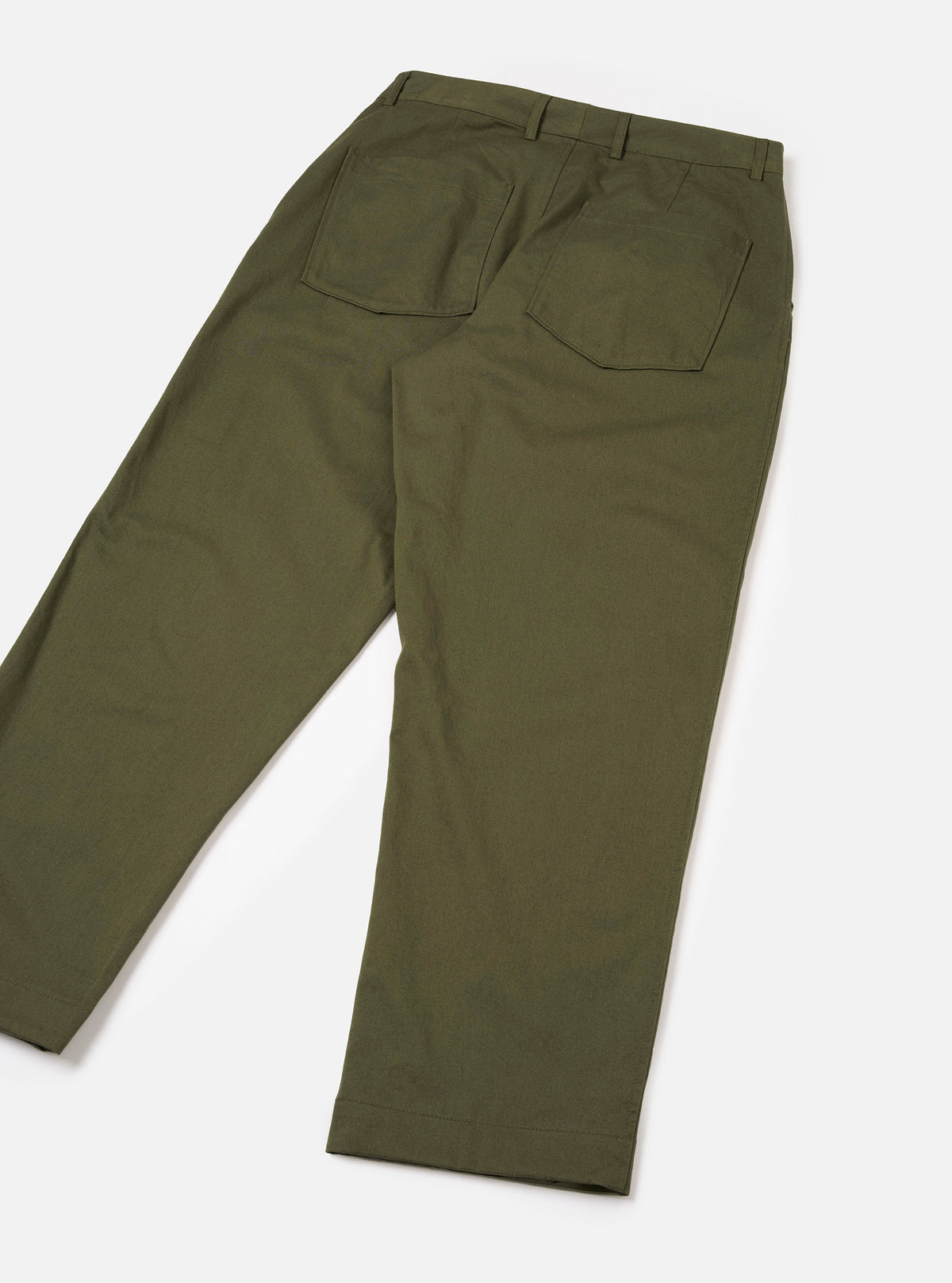 Olive Green Twill Duke Pant