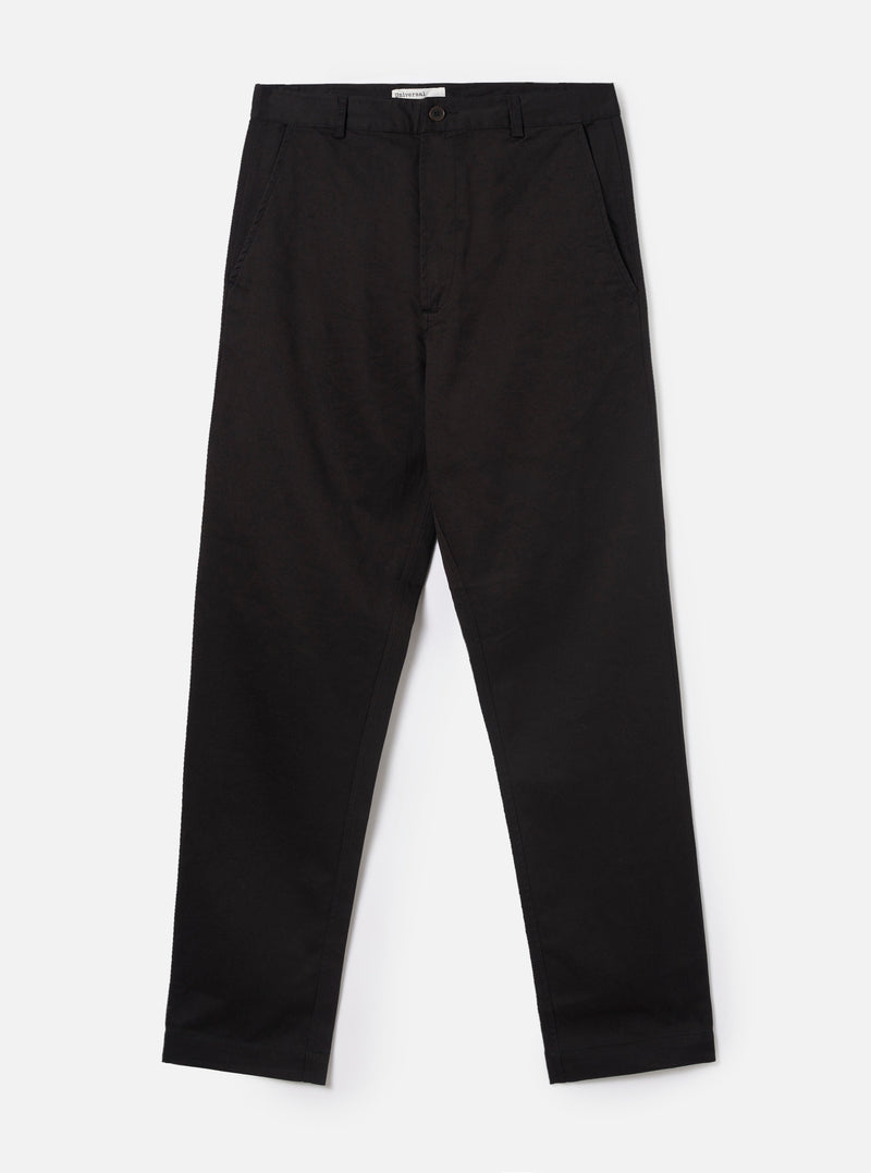 Black Twill Aston Pant