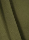 A close-up swatch image of the Light Olive Twill Beach Short fabric. The image focuses on the light olive green cotton twill material, highlighting its diagonal weave texture and consistent color. The background is a plain white.