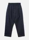 Navy Twill Oxford Pant