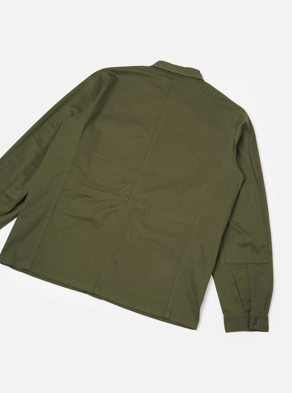 Olive Green Twill MW Fatigue Jacket