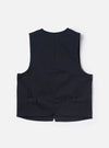 Navy Twill Field Waistcoat