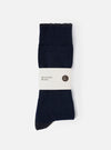 Navy Merino Merino Sock