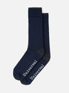 Navy Merino Merino Sock
