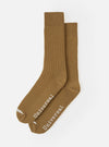 Cumin Rib Knit Modal Sock