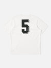 White Single Jersey Charity Football Tee