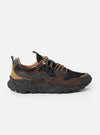 Flower Mountain Dark Grey/Black/Dark Brown Suede/Nylon Yamano 3 Man
