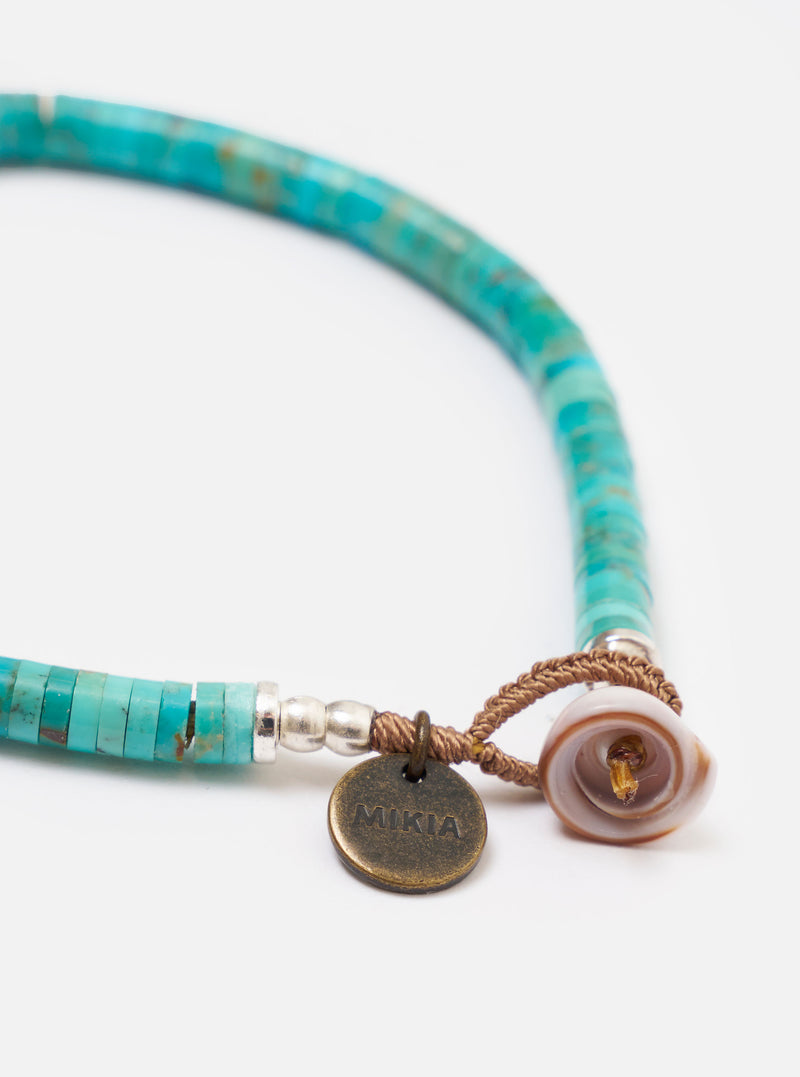 Mikia Turquoise Heishi Beads Bracelet