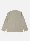 Close-up of the Green Tiny Check Long Pyjama Set top, showcasing the tiny check pattern and long sleeves. The set is laid on a clean, white background.