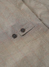 The Grey Brown Wales Glen Check Barra Jacket is shown from the back as a flat lay against a plain white background. The image highlights the center back vent and the clean lines of the jacket's rear construction. The grey and brown glen check pattern is visible across the entire garment.