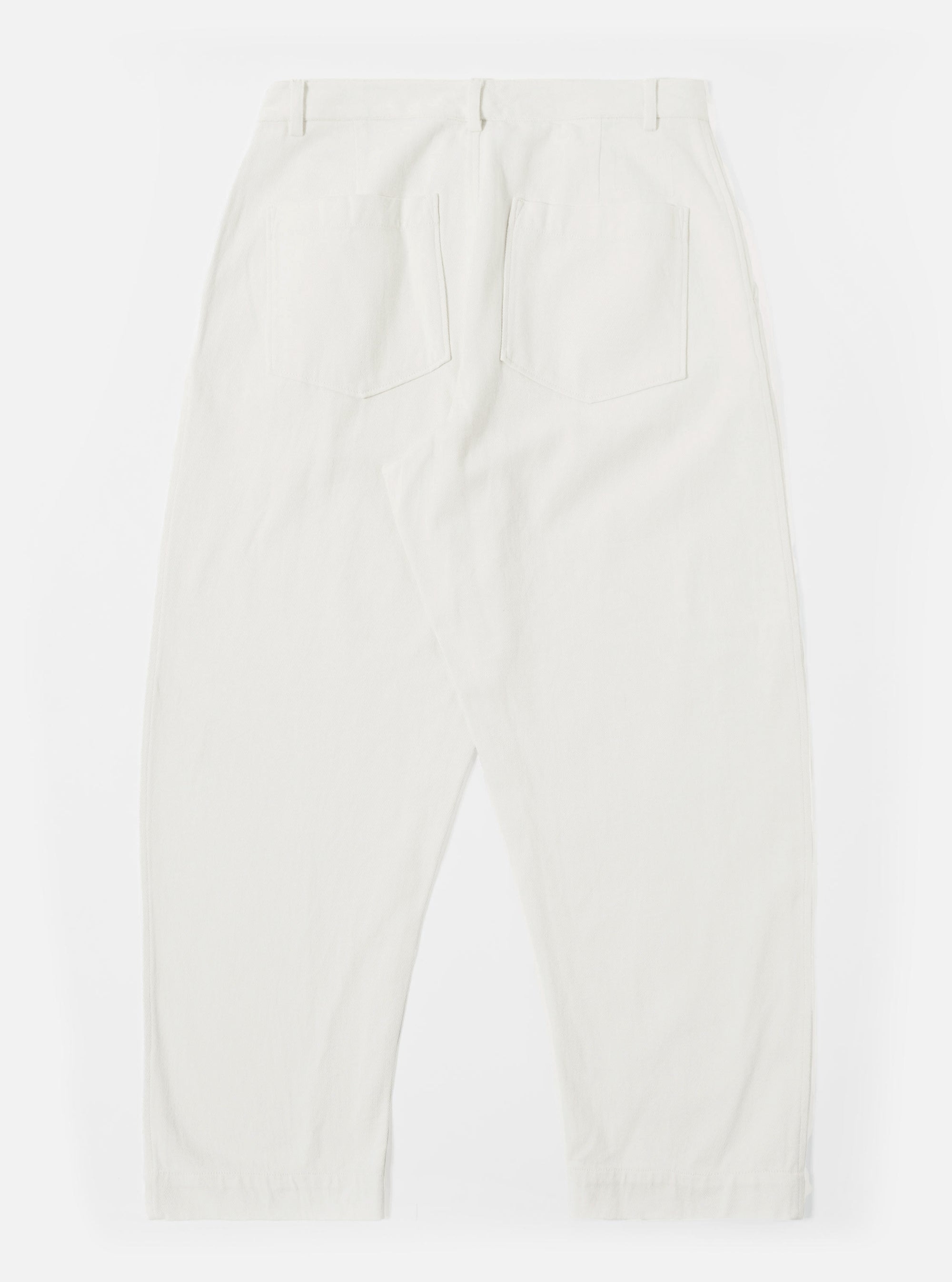 Ecru Slub Drill Duke Pant