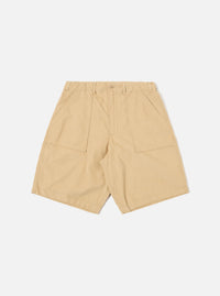 Sand Organic Fine Cord Fatigue Short