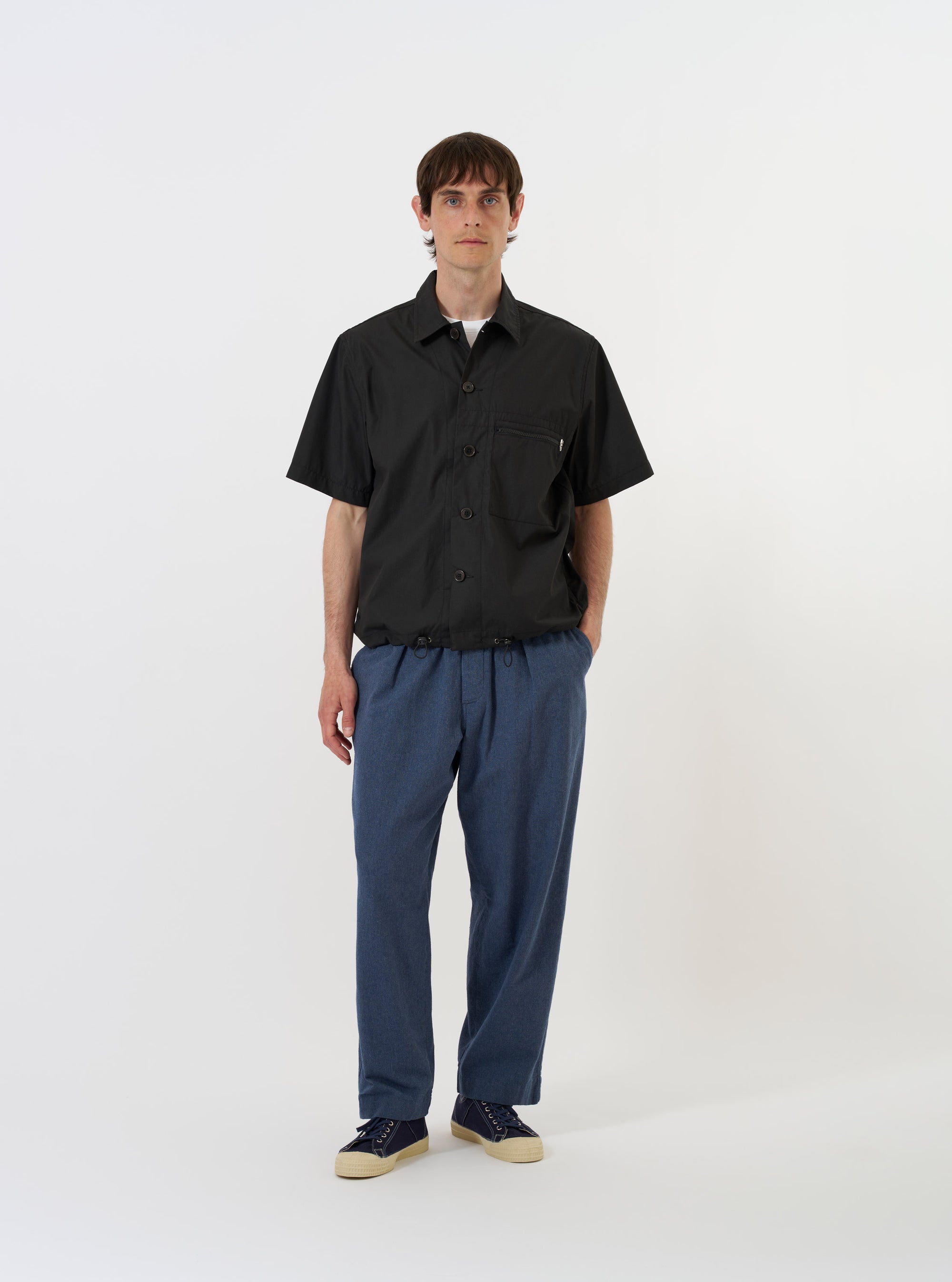 Black Recycled Polytech Z Tech Overshirt