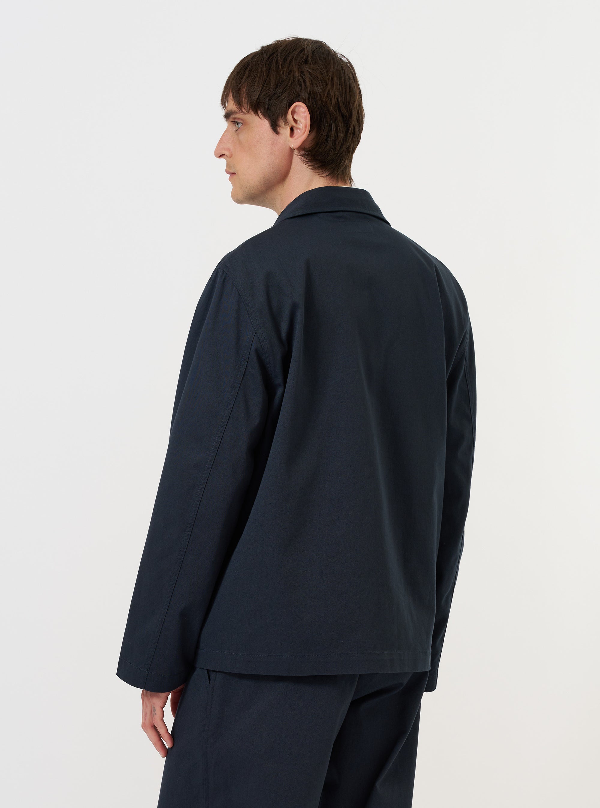 Navy Twill Franck Jacket