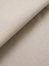 A close-up fabric swatch of the Brown Kennedy Stripe Military Chino highlights the brown color and fine vertical stripe pattern of the cotton fabric. The material features a distinct weave, and the swatch fills the entire frame.