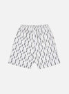 Ecru Ikat Lines Pyjama Short