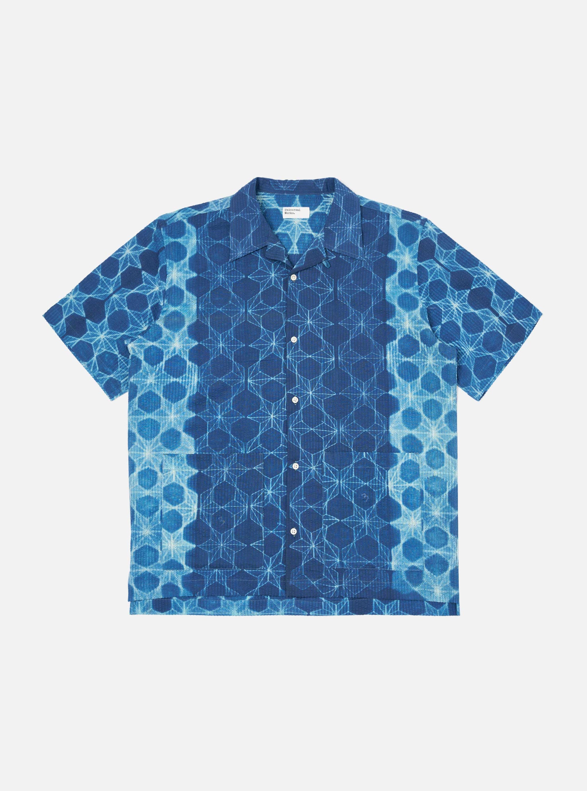 Indigo Needle Tie N Dye Short Pyjama Set