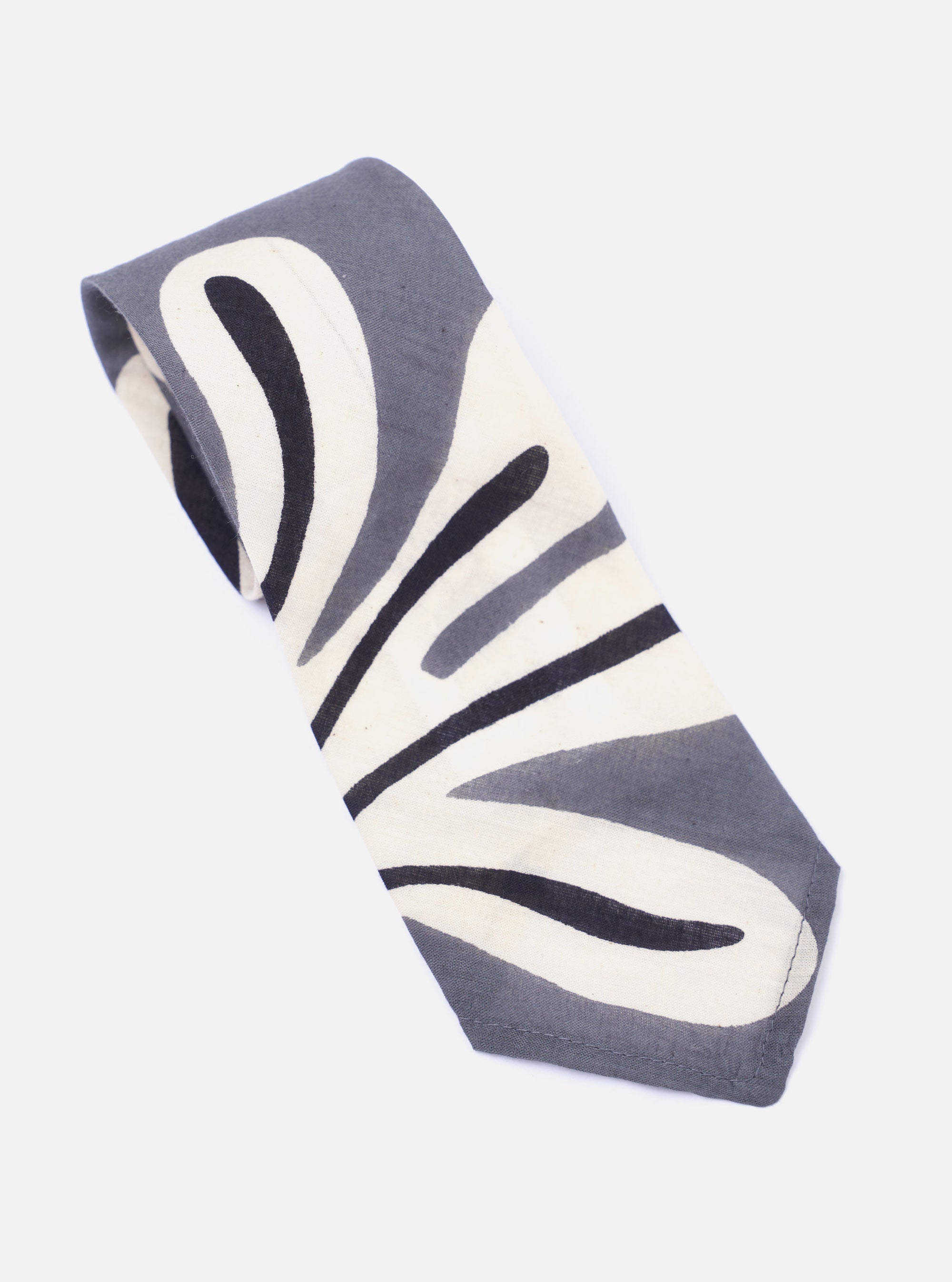 Grey Baja Print Tie
