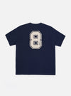 Navy Single Jersey Charity Football Tee