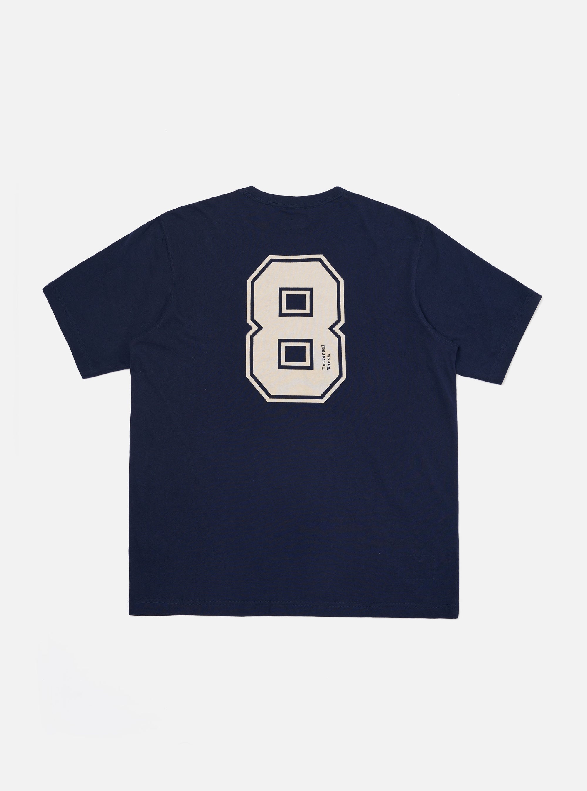 Navy Single Jersey Charity Football Tee