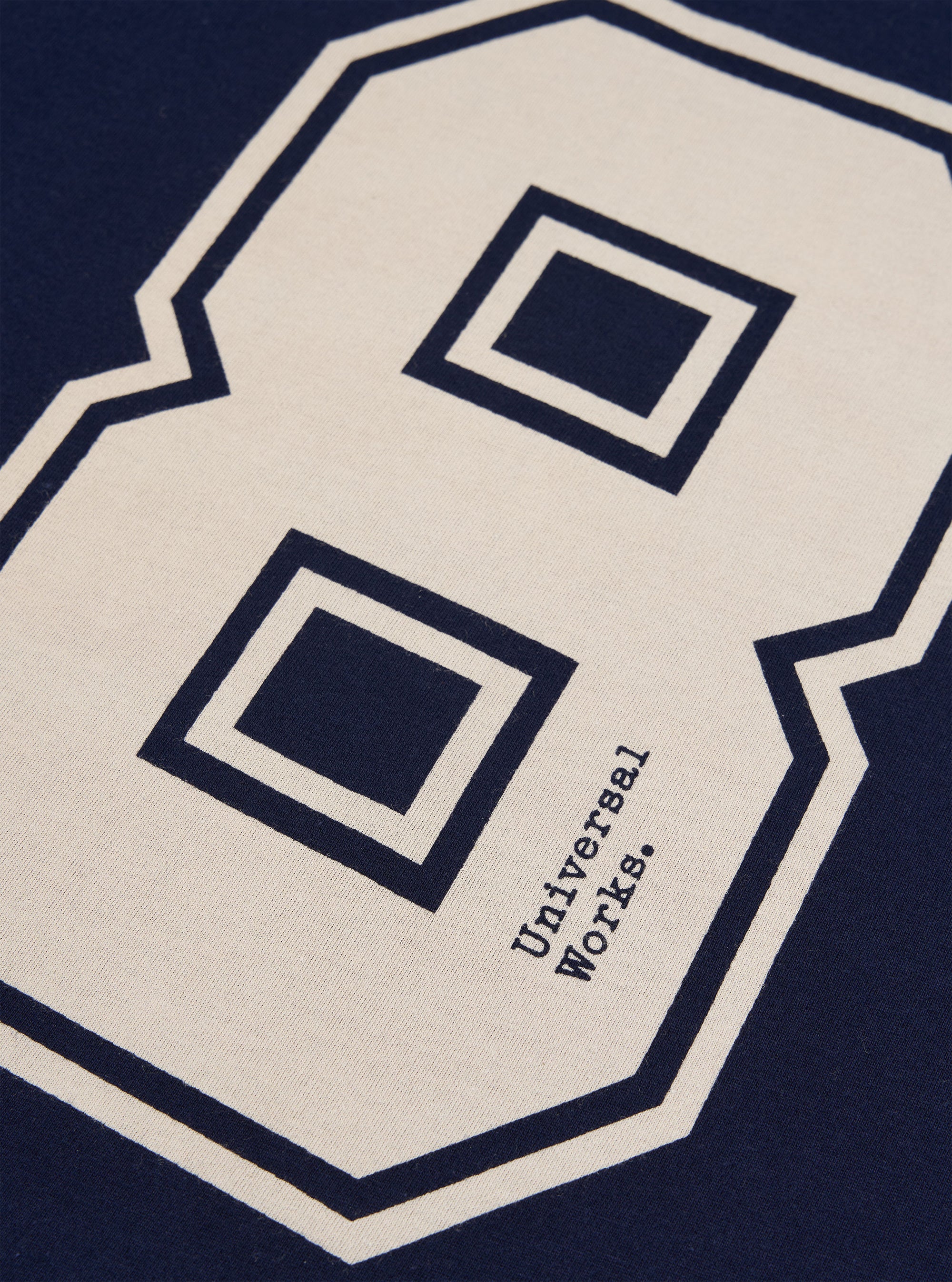Navy Single Jersey Charity Football Tee