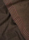 A close-up swatch view of the Multi Reversible Wool Himalayan Scarf on a plain background. The image emphasizes the intricate multi-colored woven wool pattern, soft surface texture, and detailed yarn work.