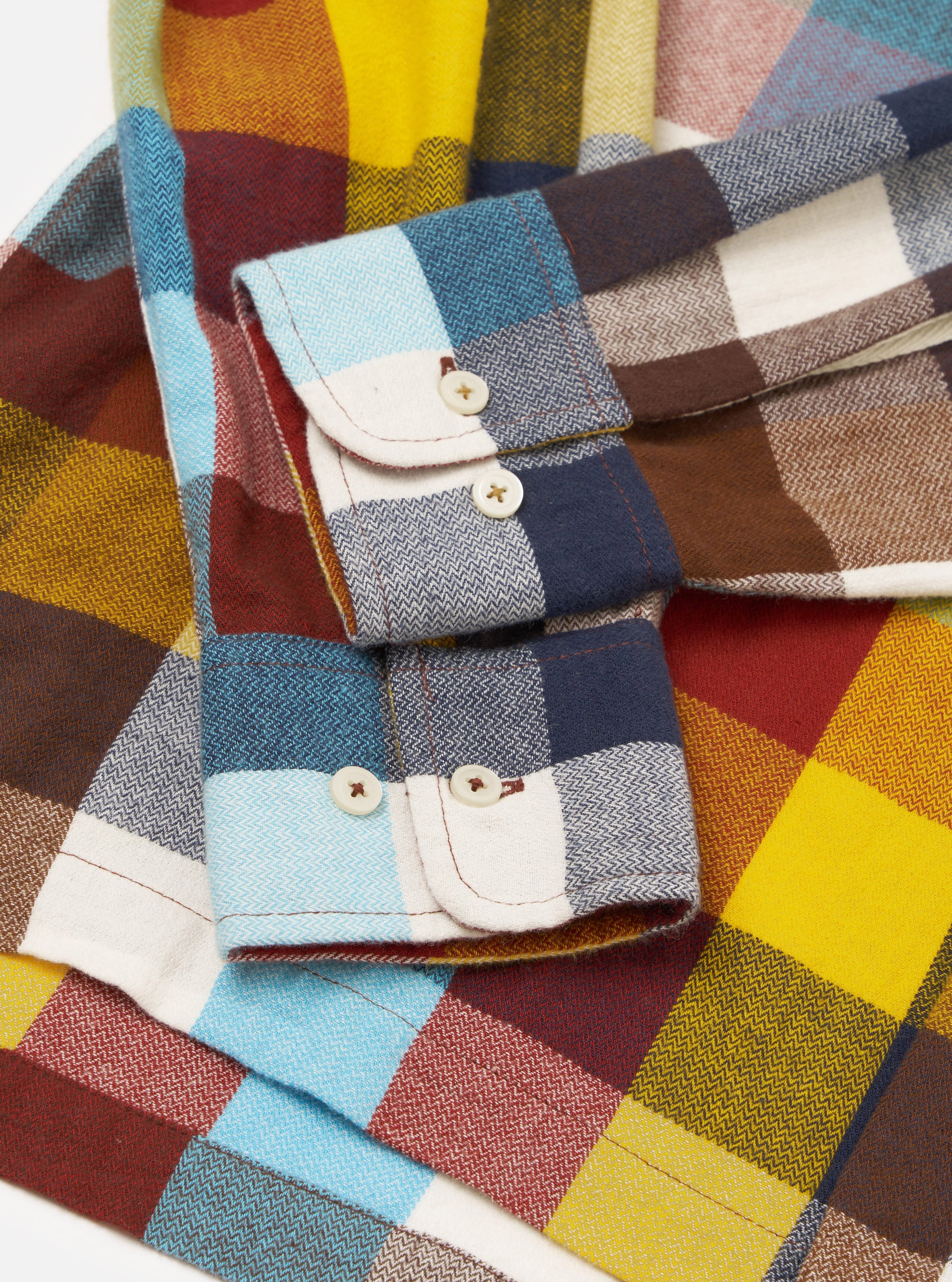 Multi Check Evans Check Lucky Shirt