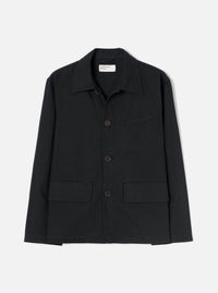 Black Brushed Moleskin Franck Jacket