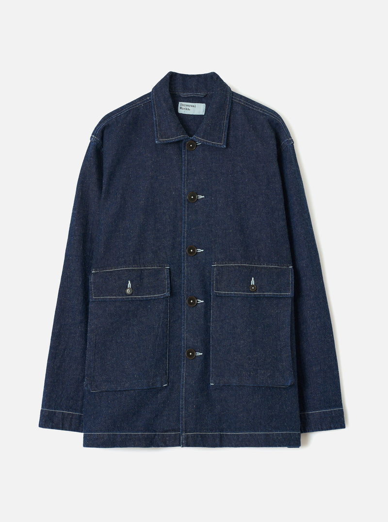 Indigo Future Denim Troopers Jacket
