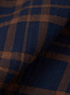 Navy/Brown Young Check CPO Shirt