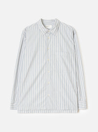 Grey Stripe Refab Compact Cotton Lucky Shirt