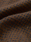 Navy/Brown Wool Tweed Mix Stan Coat